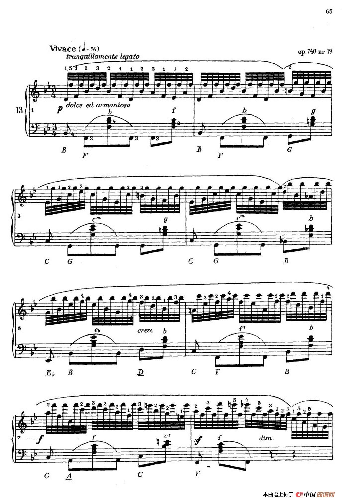 《车尔尼手风琴练习曲集》第Ⅳ册（第13首）(1)014.jpg