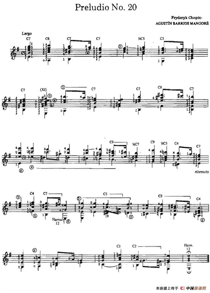 Preludio No.20（古典吉他）：054.jpg