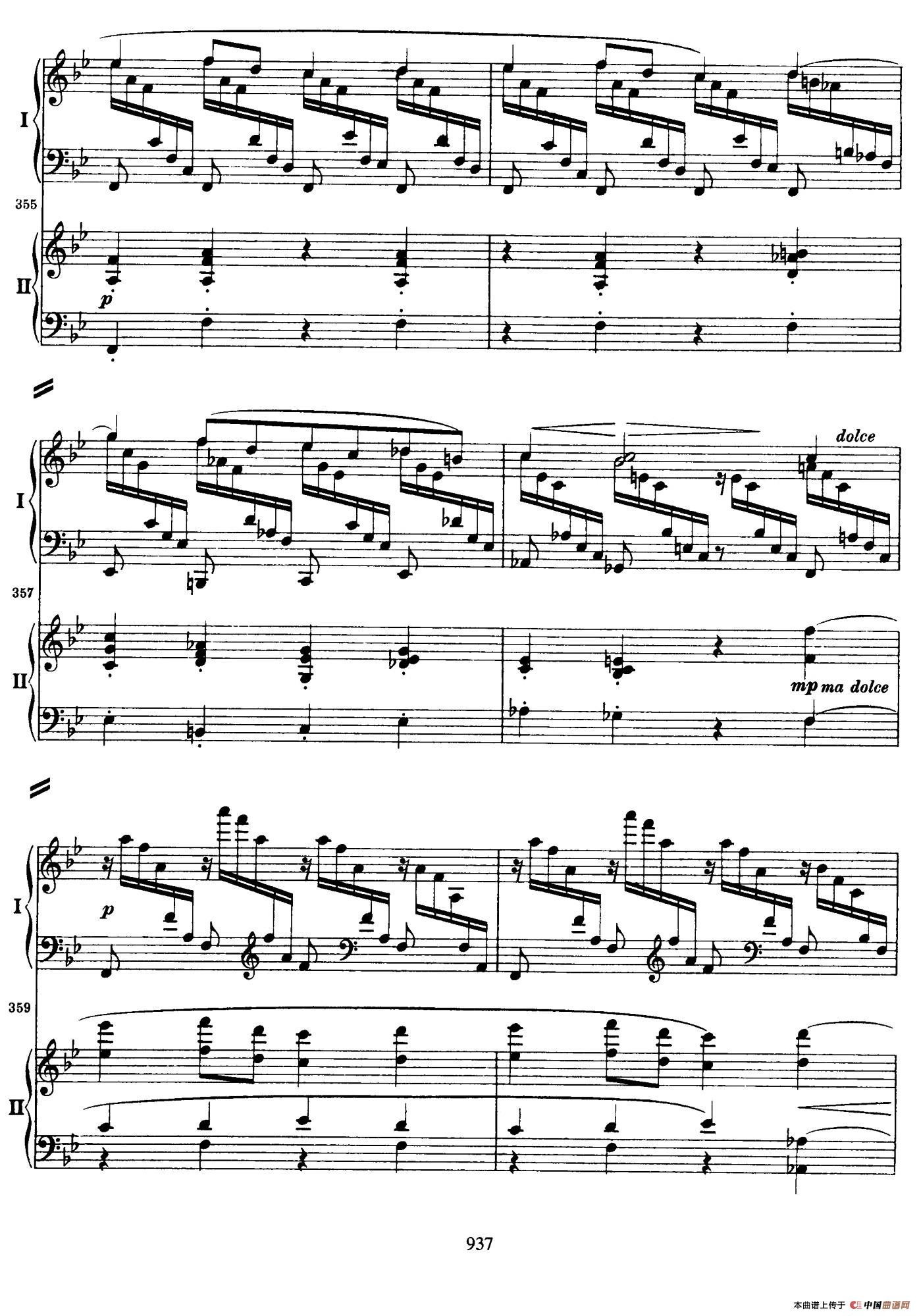 降B大调第二钢琴协奏曲 （P31——40）(1)039.jpg