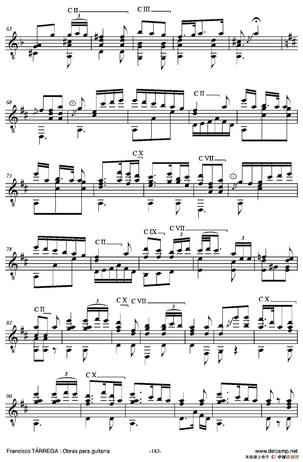 FANTASIA(Sobre motivos de la Zarzuela Marina de Juan Emilio Arrieta)（古典吉他）：184.jpg