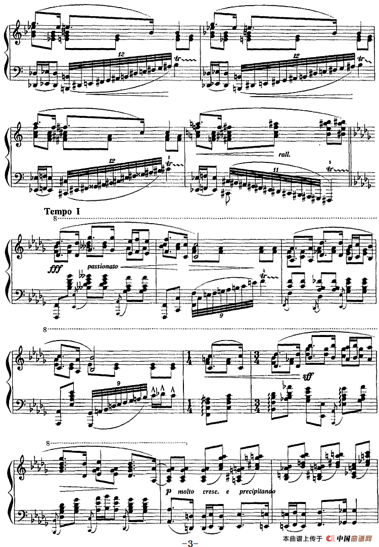 现代钢琴曲：22、练习曲（Op.4，No.3）(1)现代钢琴曲：22、练习曲Op.4，No.3 [波]卡罗尔·希曼诺夫斯基3.png