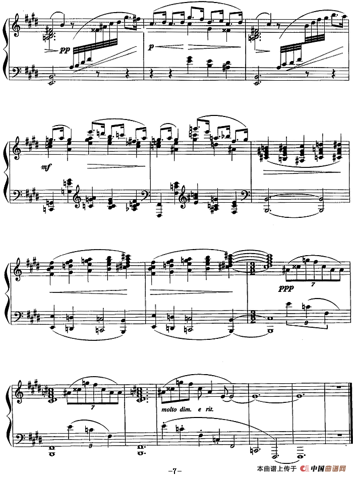 现代钢琴曲：3、白孔雀(1)现代钢琴曲：3、白孔雀 [美]查尔斯·汤姆林森·格里费斯7.png