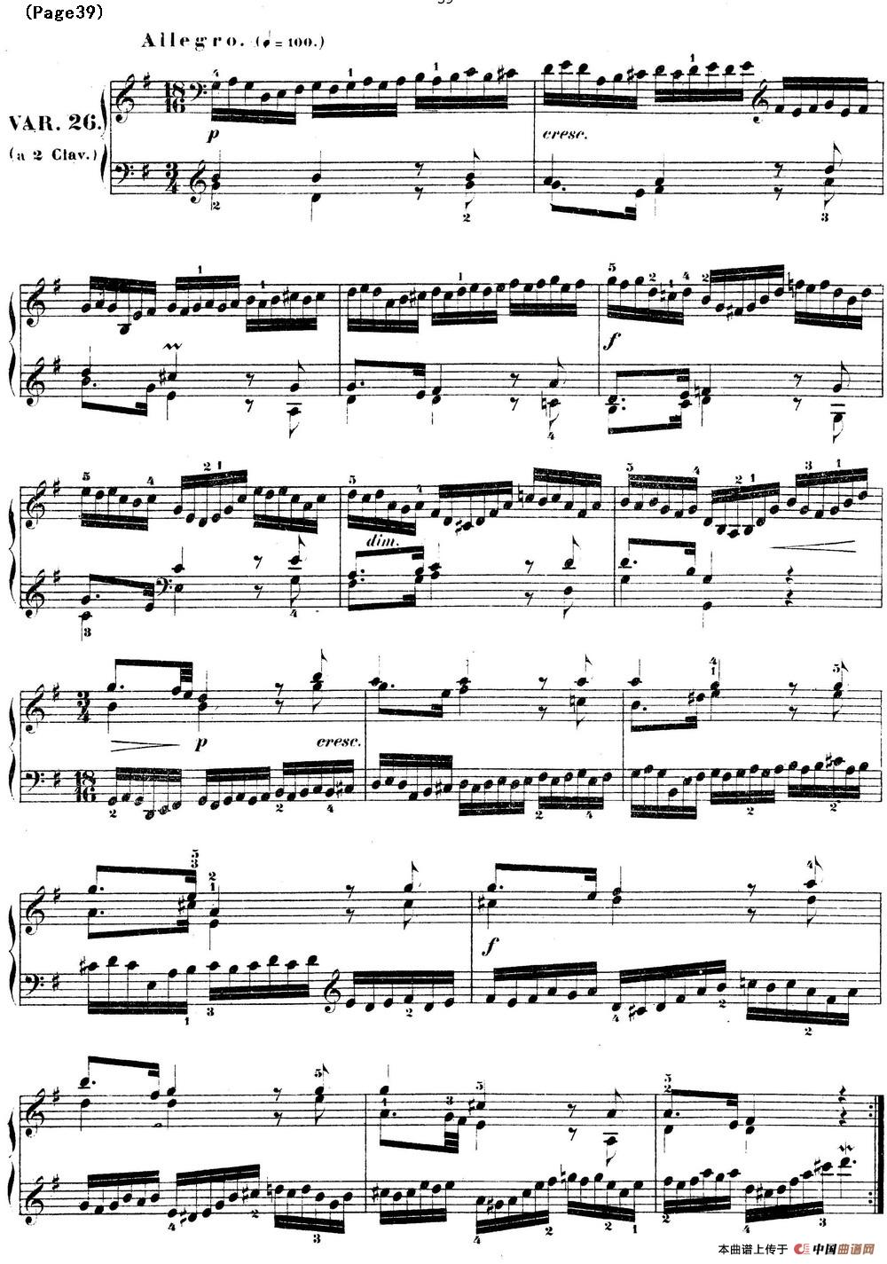 哥德堡变奏曲 巴赫 Goldberg Variationen BWV988(1)Goldberg Variationen BWV988_页面_41.jpg