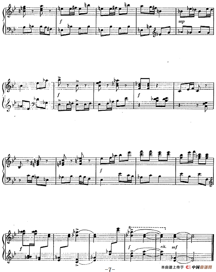 小序曲与赋格四首（丁善德作品二十九号）(1)小序曲与赋格四首（丁善德作品二十九号）7.png
