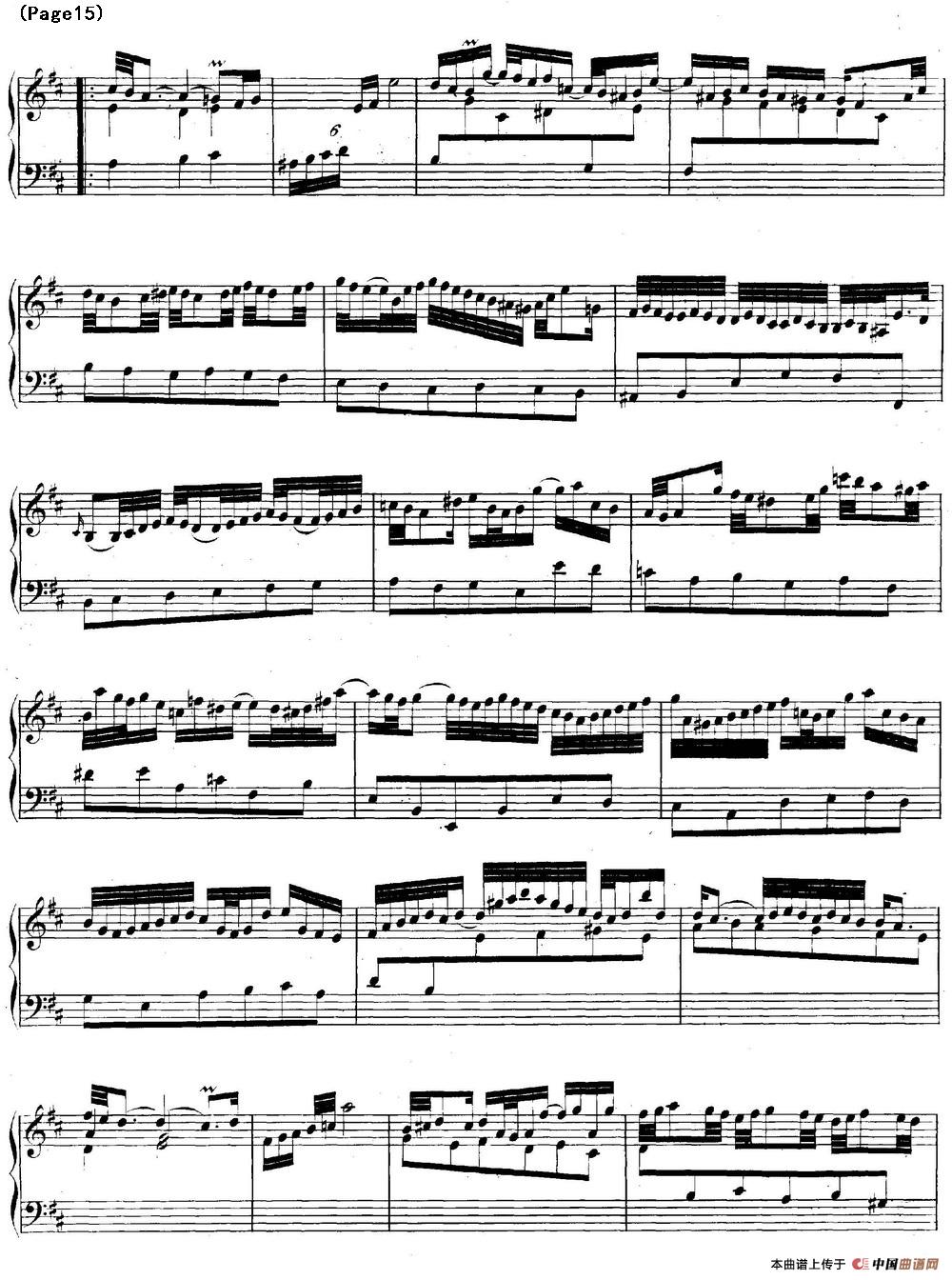 帕蒂塔6首德国组曲（No.4 D大调 巴赫 Partita D Major BWV 828）(1)BWV0828_页面_15.jpg