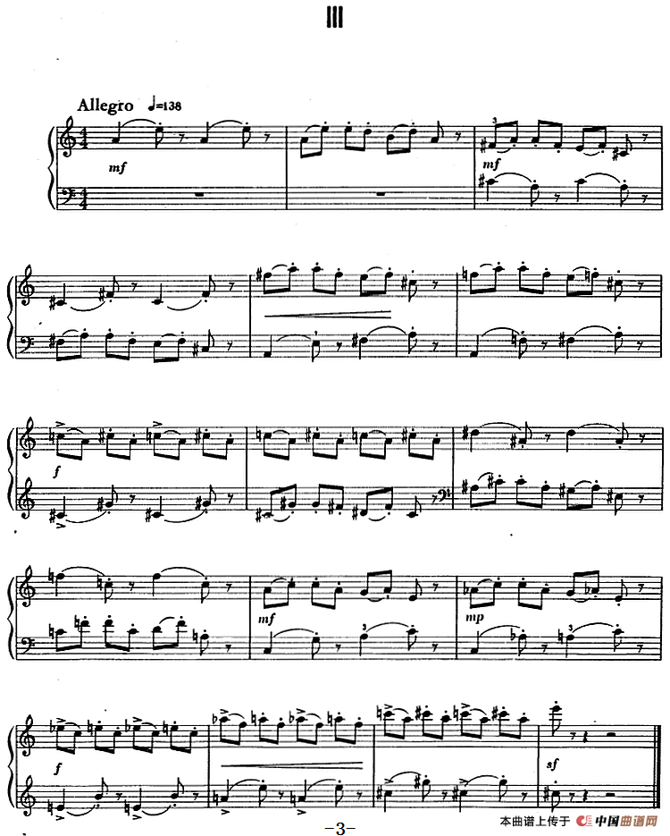 钢琴简易练习曲十六首（丁善德作品三十一号）(1)钢琴简易练习曲十六首（丁善德作品三十一号）3.png