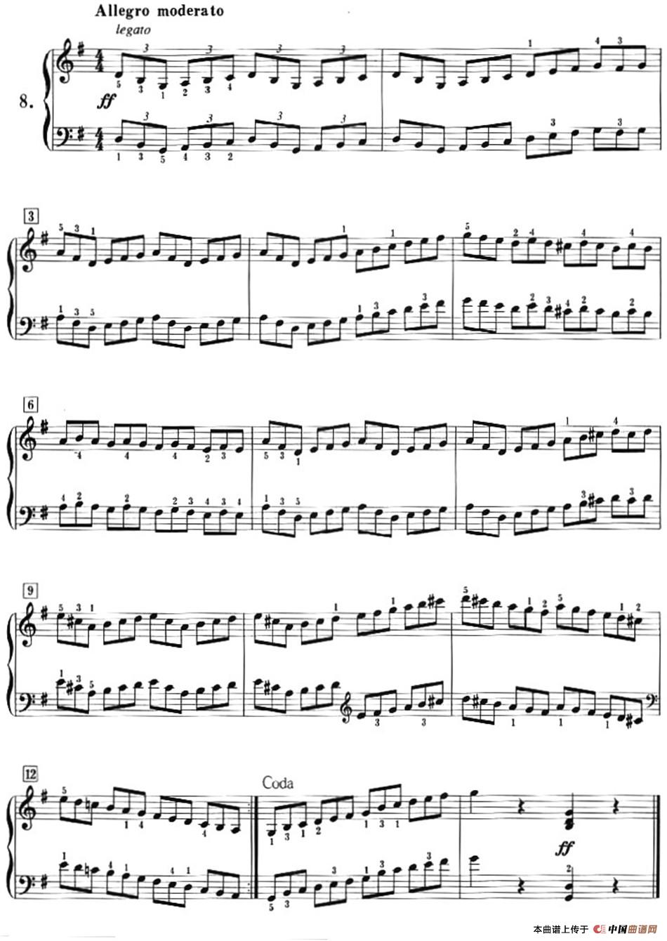 50首莱蒙钢琴练习曲 作品37（NO.8）(1)Lemoine_页面_08.jpg