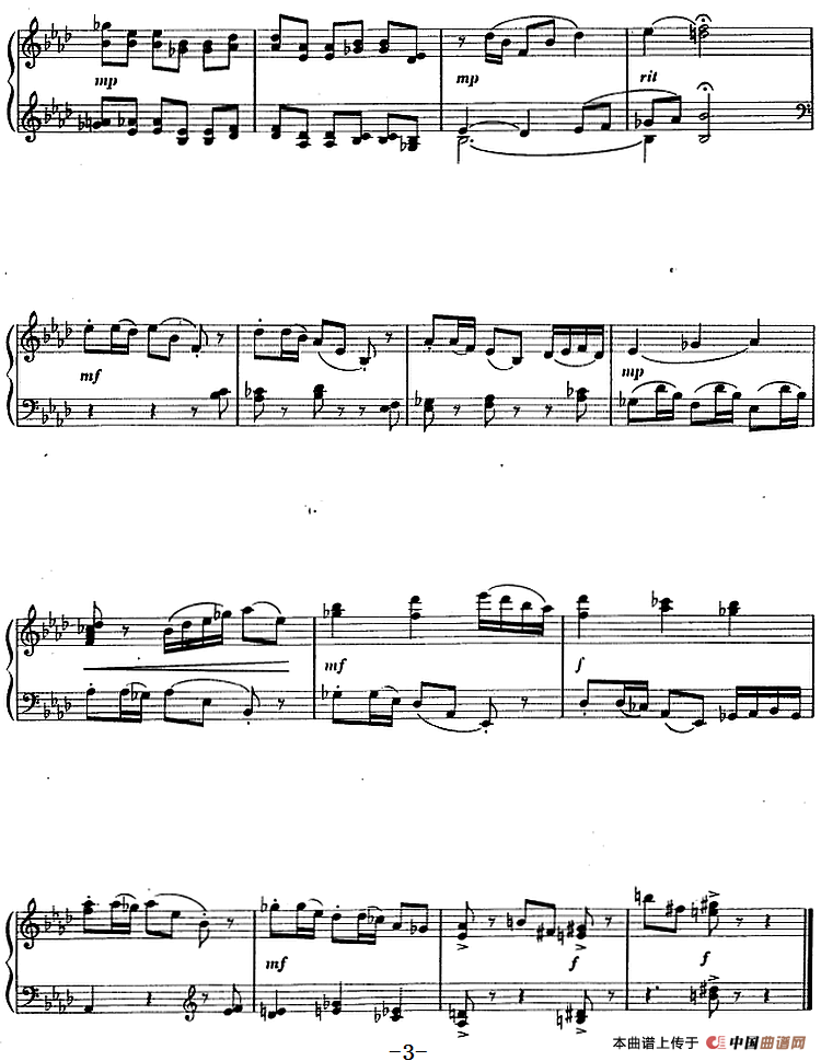 小序曲与赋格四首（丁善德作品二十九号）(1)小序曲与赋格四首（丁善德作品二十九号）3.png