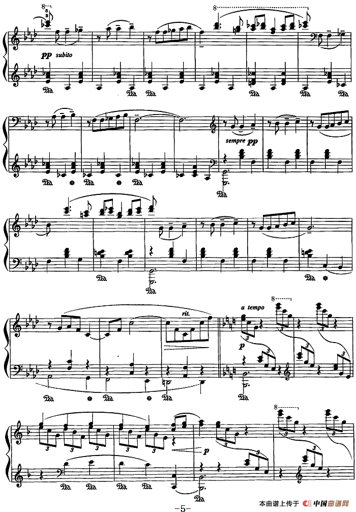 现代钢琴曲：10、浪漫圆舞曲(1)现代钢琴曲：10、浪漫圆舞曲 [法]克洛德·阿希尔·德彪西5.png
