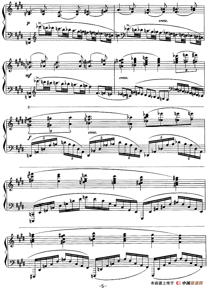 现代钢琴曲：3、白孔雀(1)现代钢琴曲：3、白孔雀 [美]查尔斯·汤姆林森·格里费斯5.png