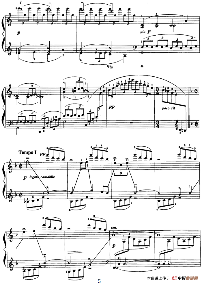 现代钢琴曲：9、梦幻曲(1)现代钢琴曲：9、梦幻曲 [法]克洛德·阿希尔·德彪西5.png