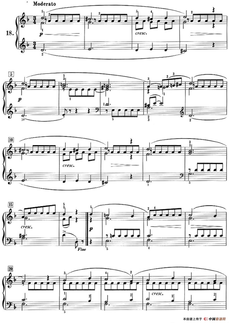 50首莱蒙钢琴练习曲 作品37（NO.18）(1)Lemoine_页面_21.jpg