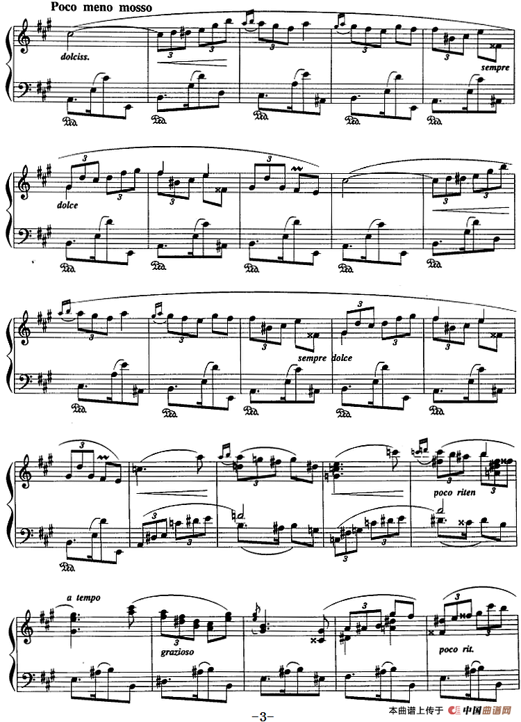 现代钢琴曲：27、探戈舞曲（Op.164，No.2）(1)现代钢琴曲：27、探戈舞曲Op.164，No.2 [西]伊萨克·阿尔贝尼斯3.png