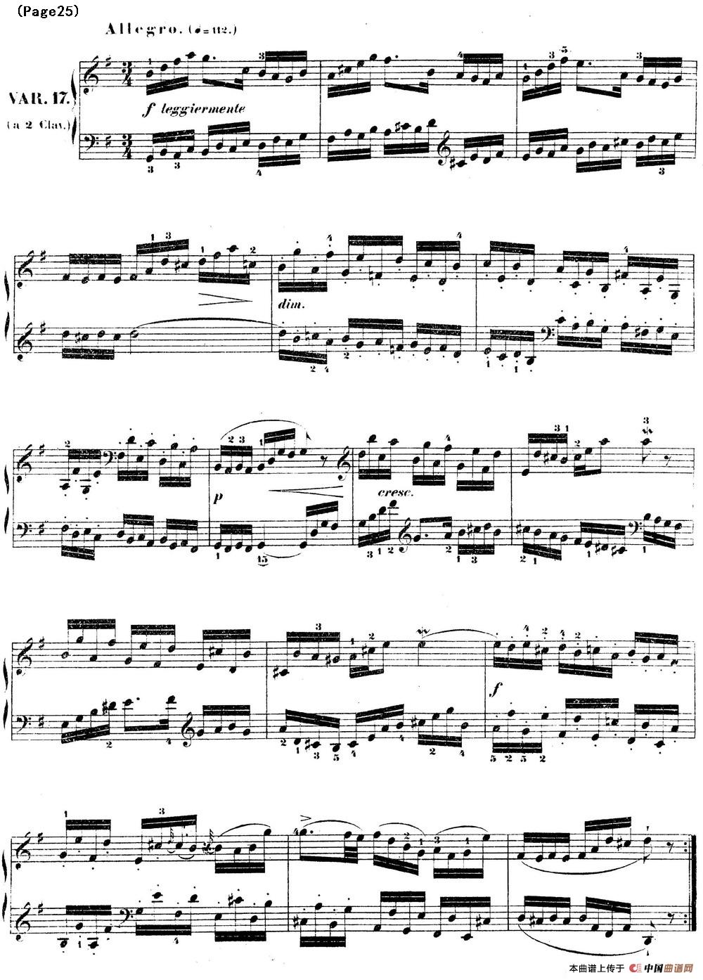 哥德堡变奏曲 巴赫 Goldberg Variationen BWV988(1)Goldberg Variationen BWV988_页面_27.jpg
