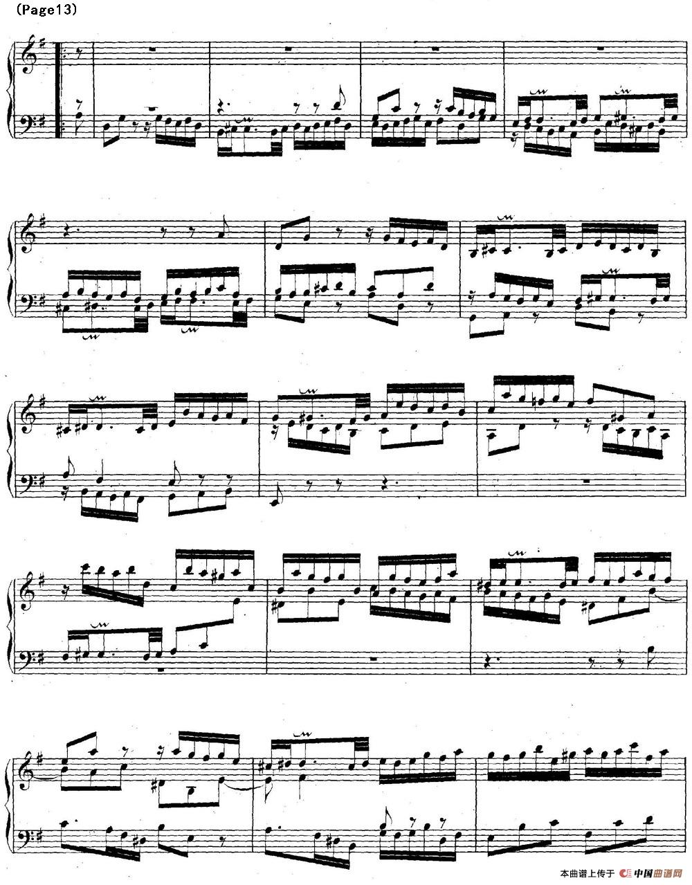 帕蒂塔6首德国组曲（No.5 G大调 巴赫 Partita G Major BWV 829）(1)BWV0829_页面_13.jpg