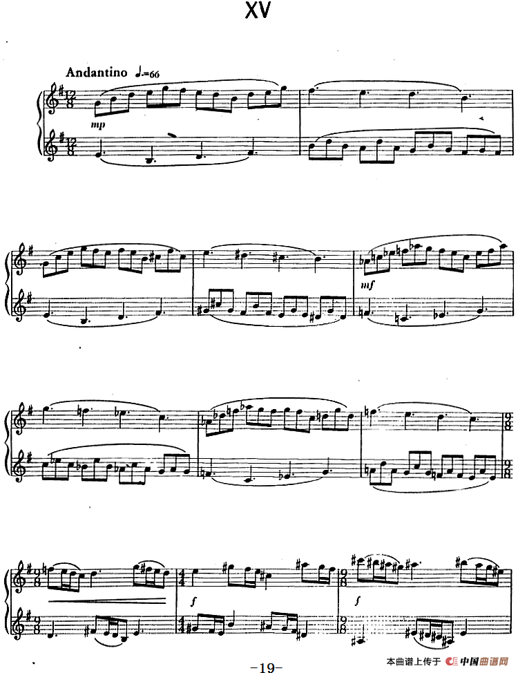 钢琴简易练习曲十六首（丁善德作品三十一号）(1)钢琴简易练习曲十六首（丁善德作品三十一号）19.png