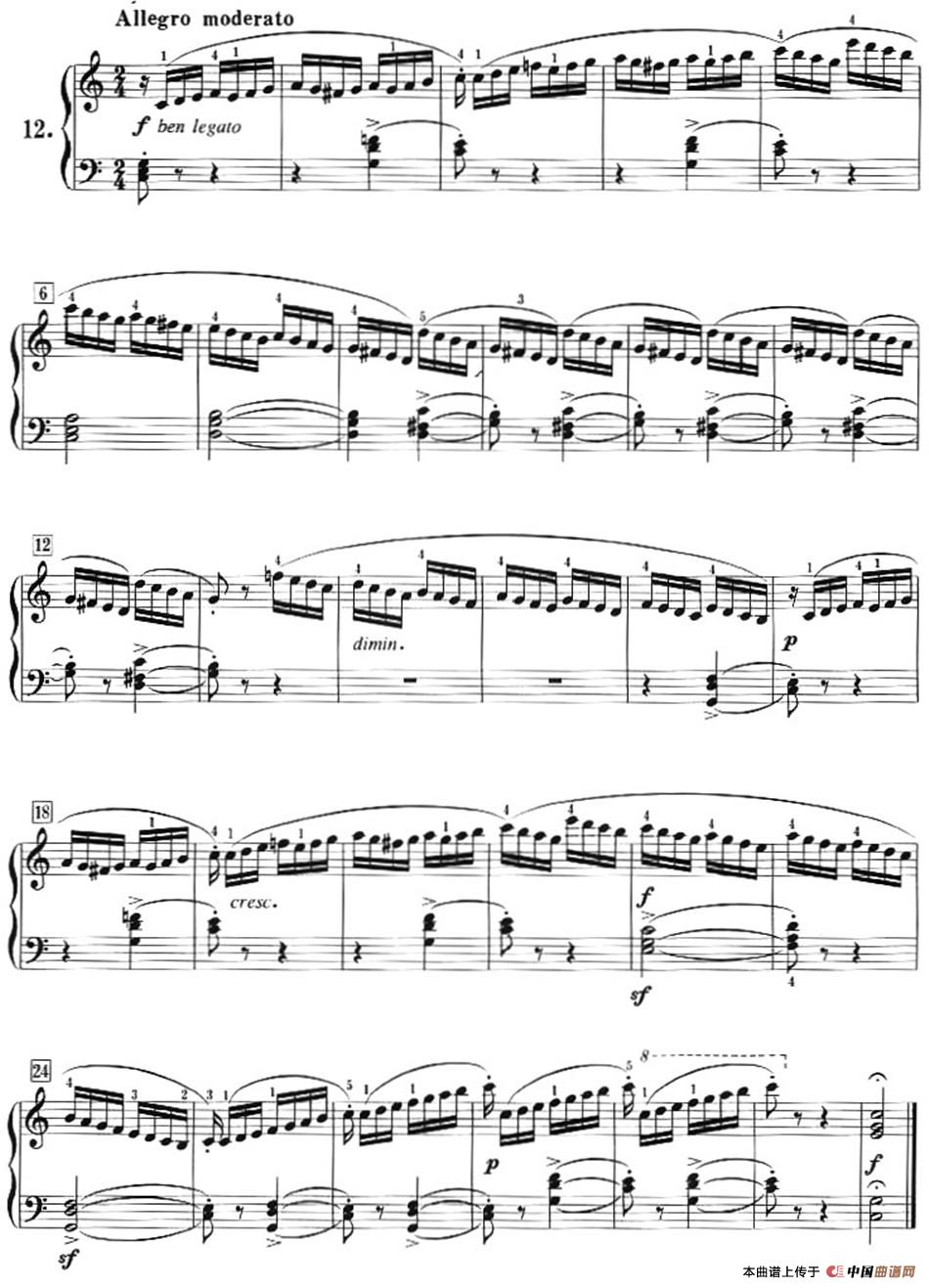 50首莱蒙钢琴练习曲 作品37（NO.12）(1)Lemoine_页面_14.jpg