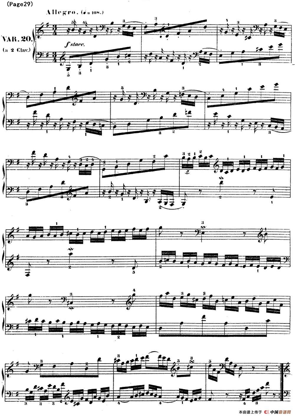 哥德堡变奏曲 巴赫 Goldberg Variationen BWV988(1)Goldberg Variationen BWV988_页面_31.jpg