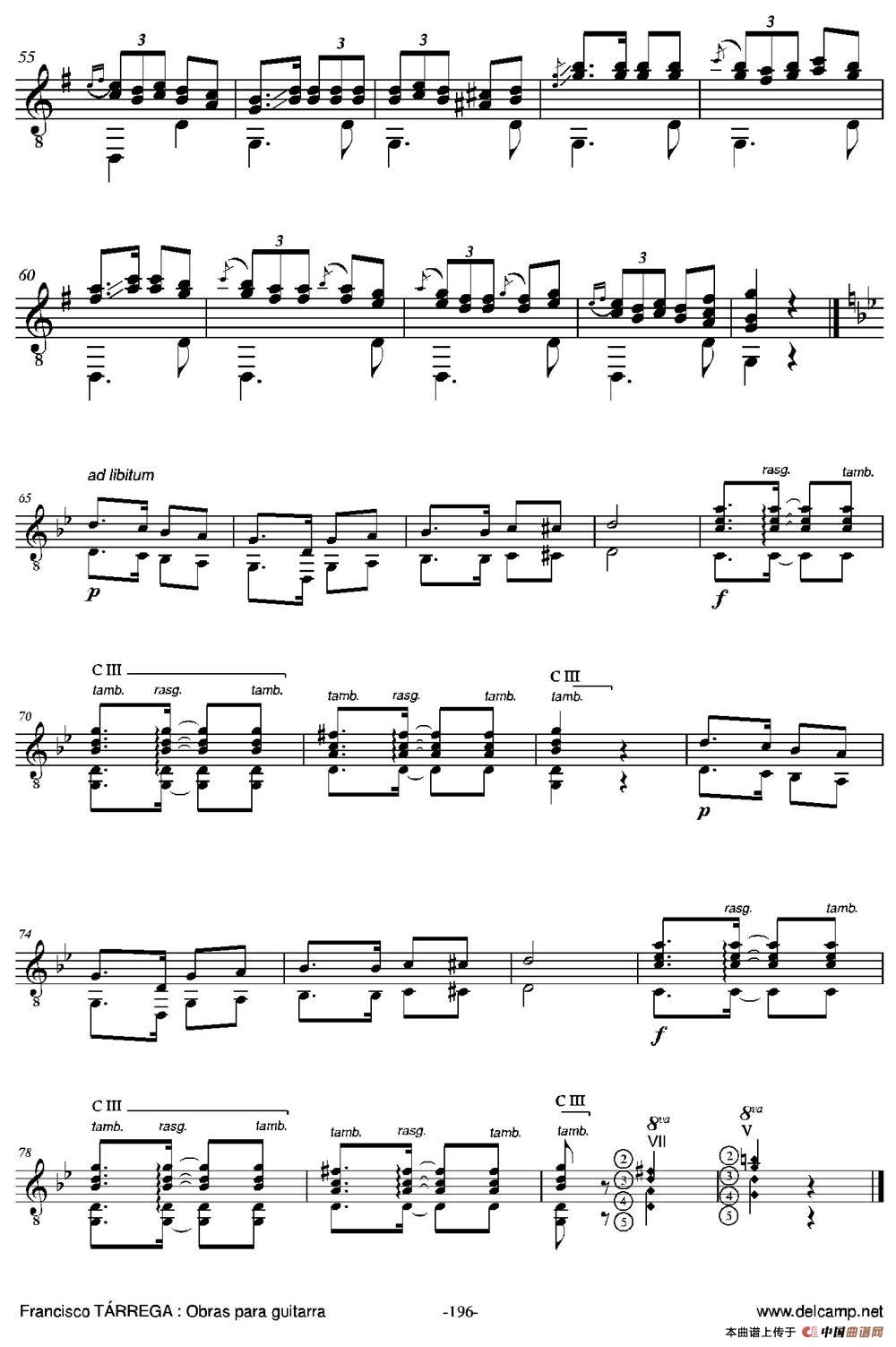 TANGO(Arreglado sobre un Habanera de Carlos Garcia Tolsa)（古典吉他）：198=.jpg