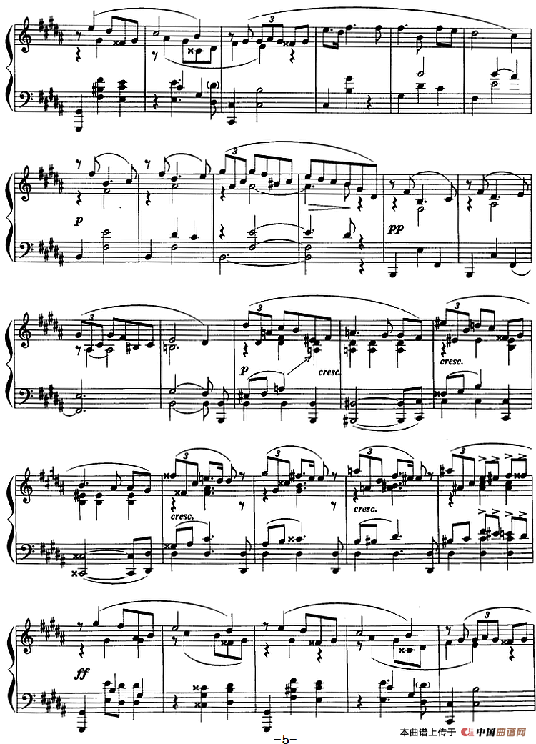 现代钢琴曲：24、玛祖卡（Op.25，No.4）(1)现代钢琴曲：24、玛祖卡Op.25，No.4 [俄]亚历山大·尼古拉耶维奇·斯克里亚宾5.png