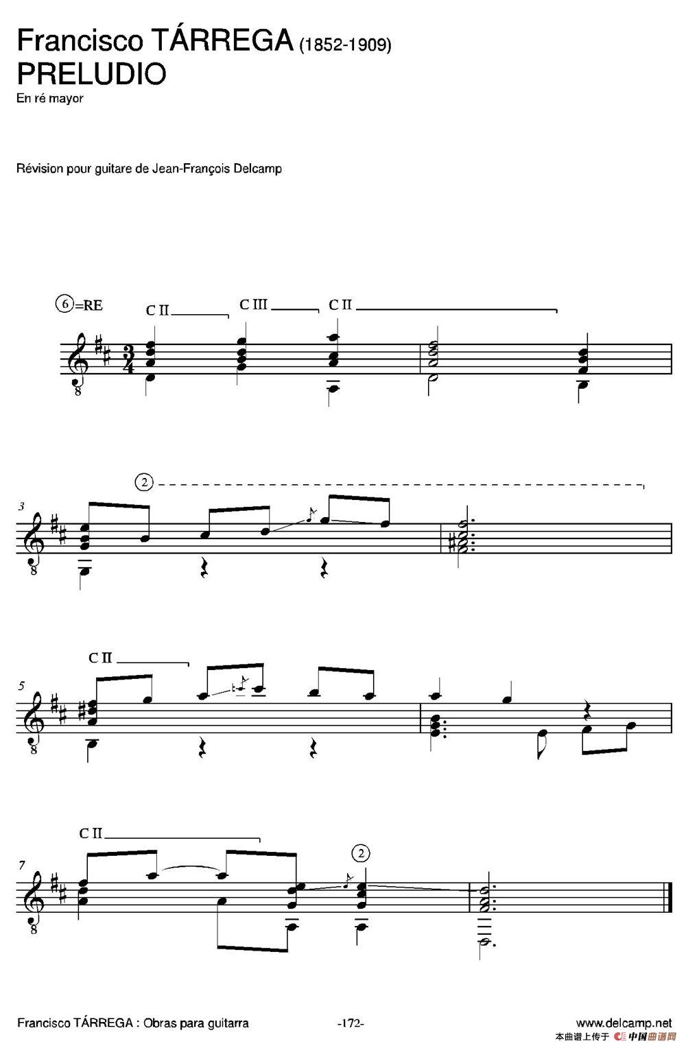 PRELUDIO(En re mayor)（古典吉他）：174.jpg