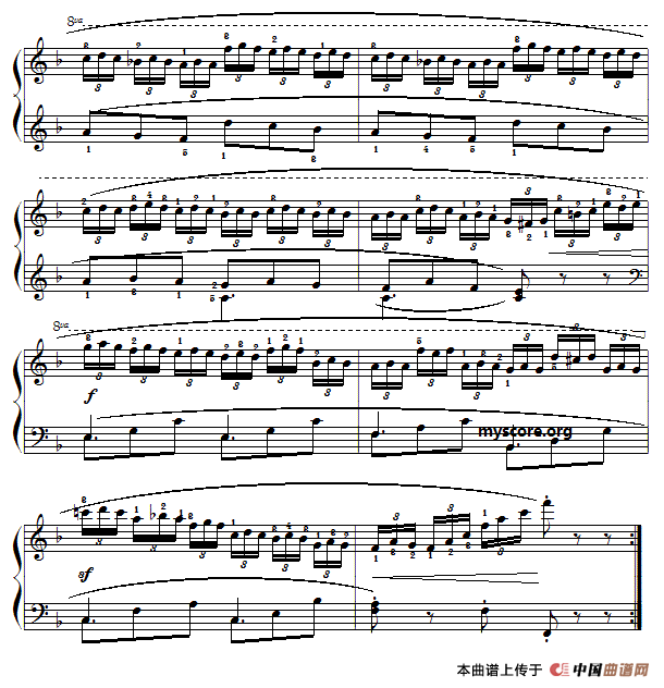 车尔尼（Czerny）849第20首曲谱及练习指导(1)20170909000127592759.gif