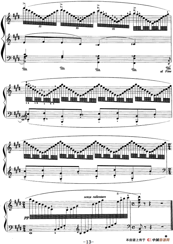 现代钢琴曲：12、水之游戏(1)现代钢琴曲：12、水之游戏 [法]莫里斯·拉威尔13.png