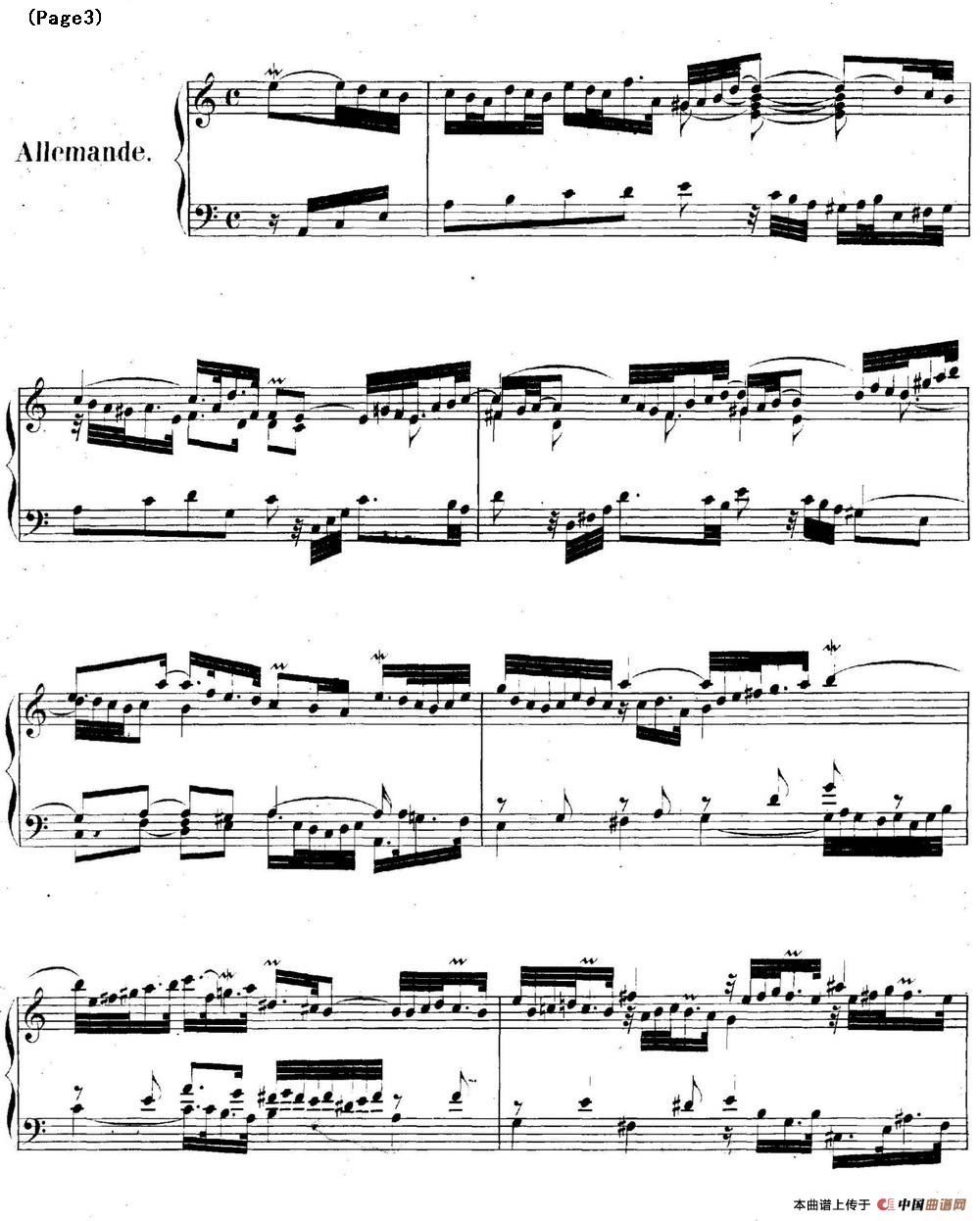 帕蒂塔6首德国组曲（No.3 a小调 巴赫 Partita a Minor BWV 827）(1)BWV0827_页面_03.jpg