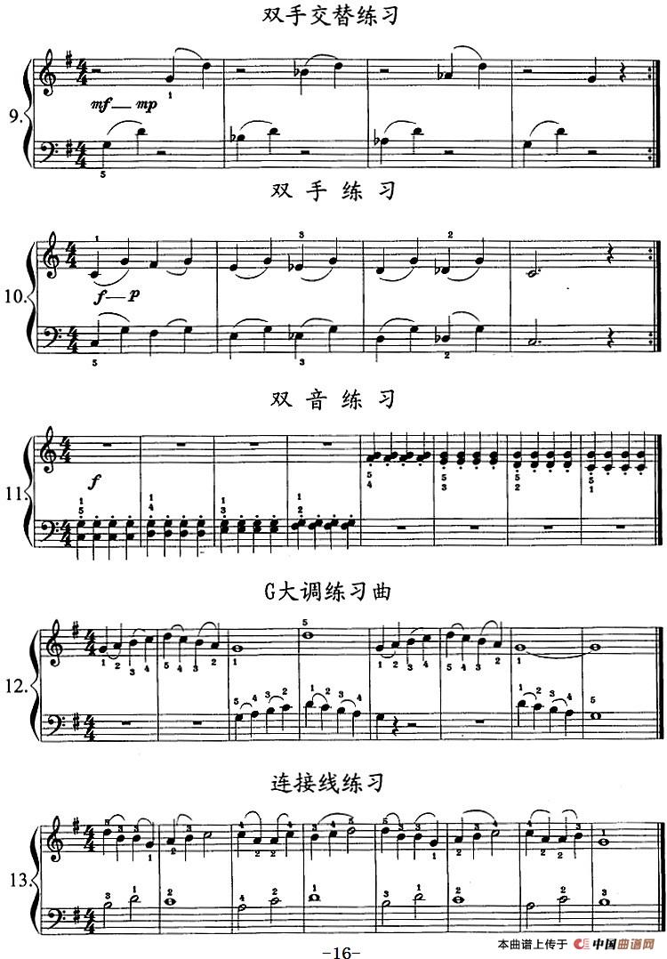 钢琴综合教程：第三课 双音 两个音连奏(1)钢琴综合教程：第三课 双音 两个音连奏3.jpg