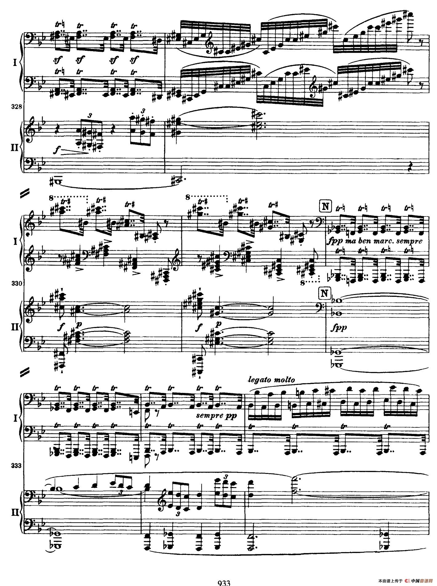 降B大调第二钢琴协奏曲 （P31——40）(1)035.jpg