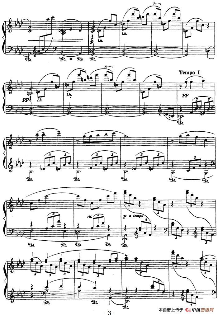 现代钢琴曲：10、浪漫圆舞曲(1)现代钢琴曲：10、浪漫圆舞曲 [法]克洛德·阿希尔·德彪西3.png