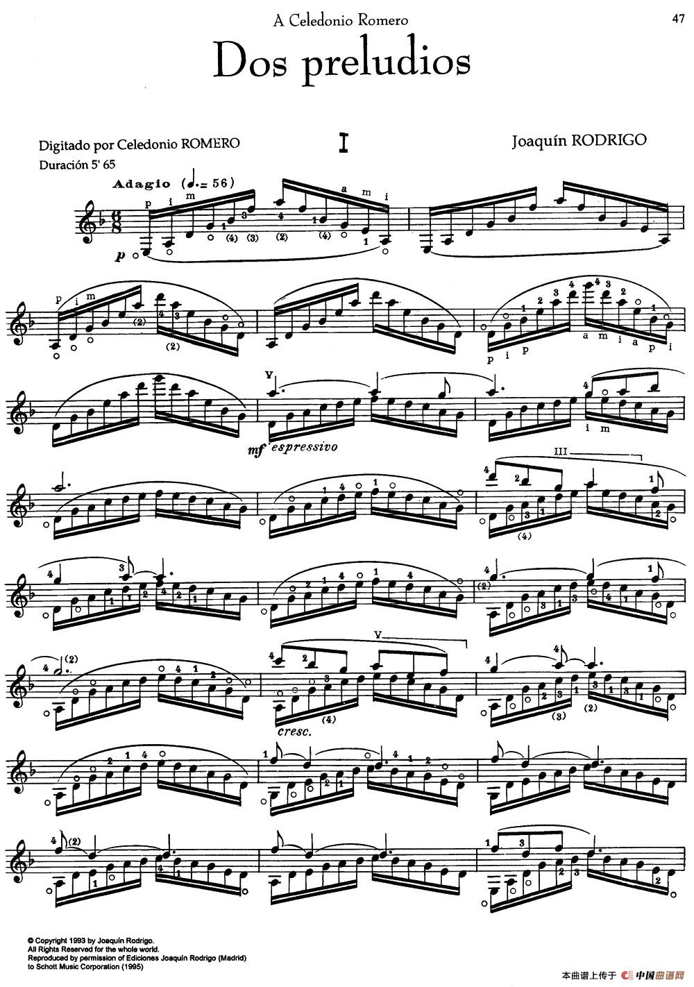 Joaquin Rodrigo Music for Guitar（罗德里戈吉他音乐P47-53）（古典吉他）：047.jpg