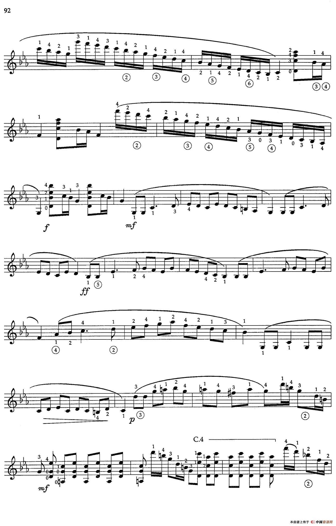 Joaquin Rodrigo Music for Guitar（罗德里戈吉他音乐P90-94（古典吉他）：092.jpg
