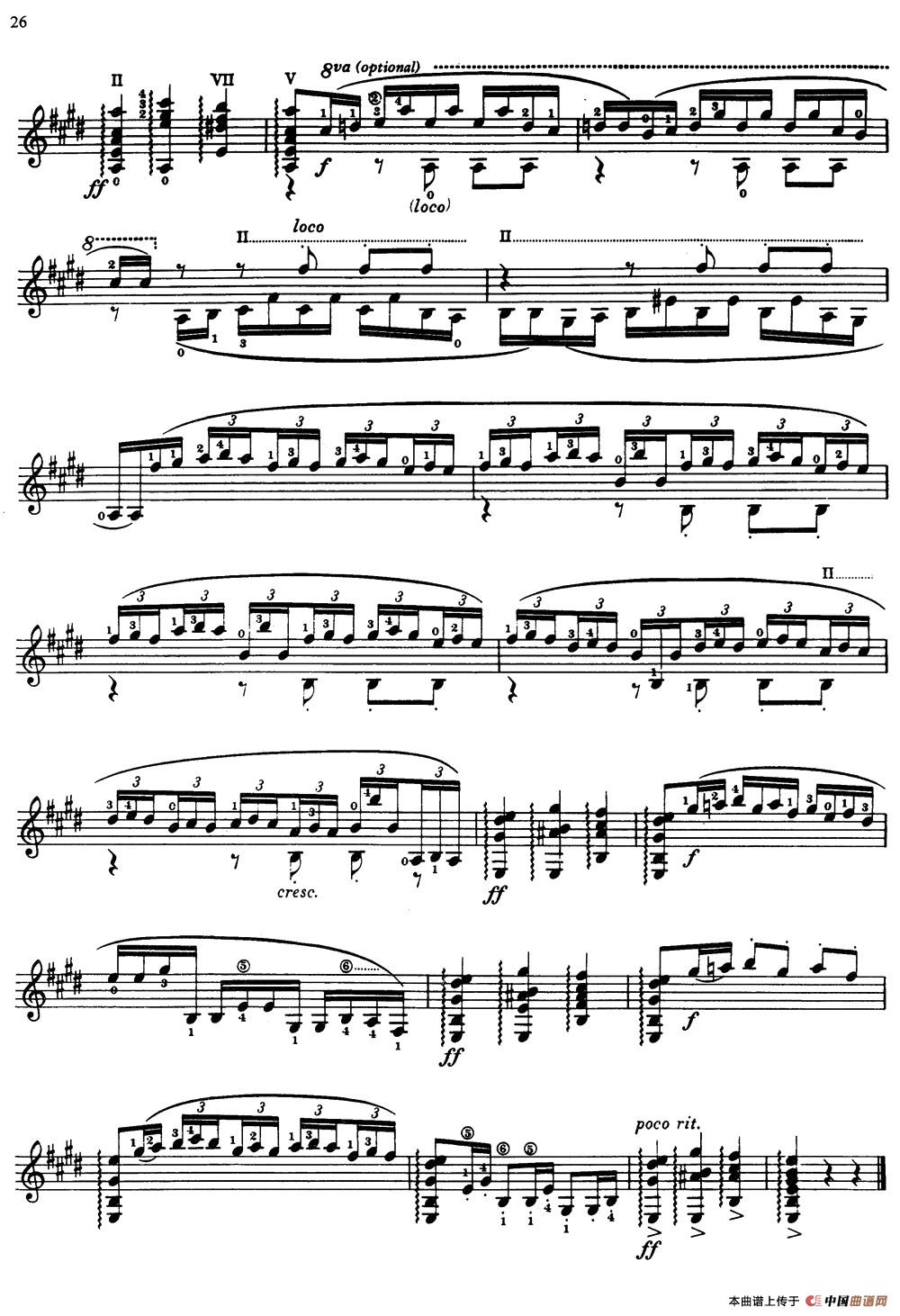 Joaquin Rodrigo Music for Guitar(罗德里戈吉他音乐P22-35)(古典吉他):026.jpg