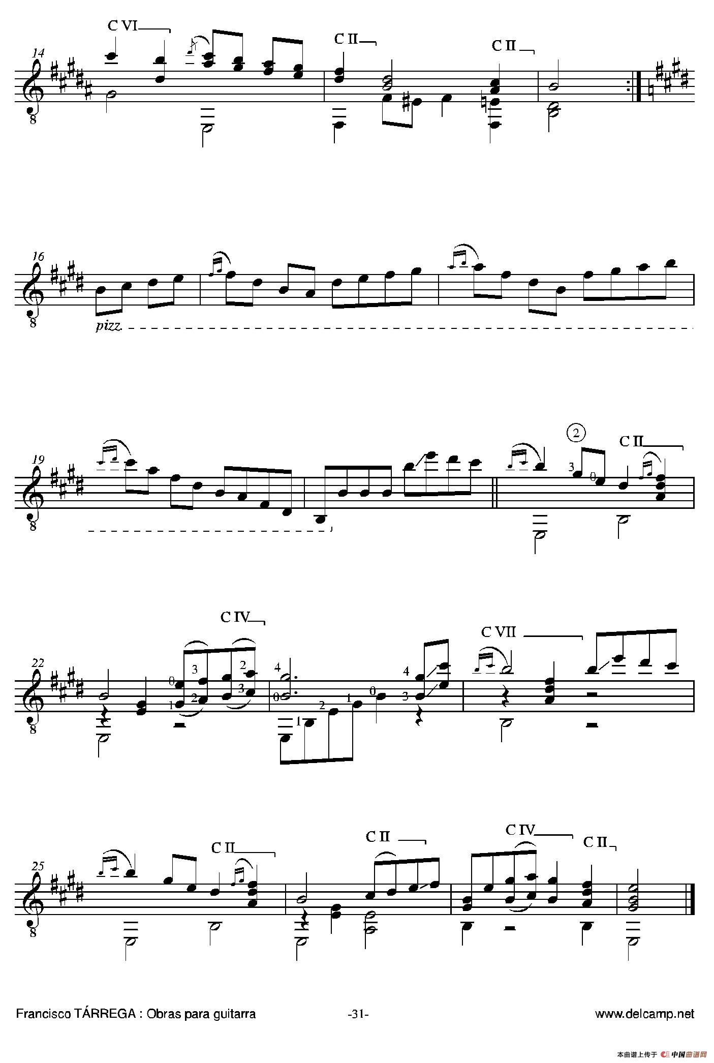 《塔雷加作品全集》第2部分（古典吉他）：033.jpg