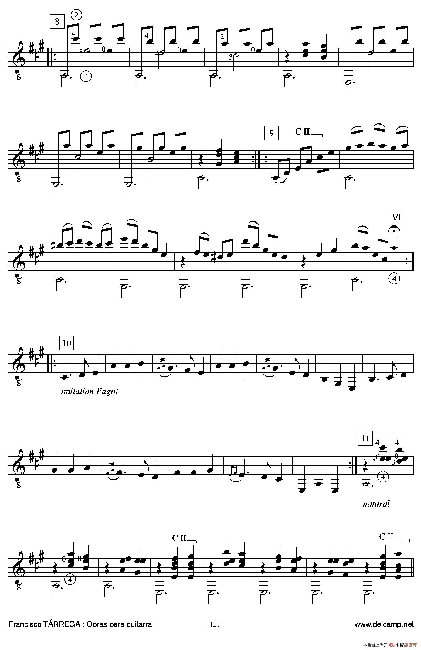 《塔雷加作品全集》第7部分（古典吉他）：133.jpg