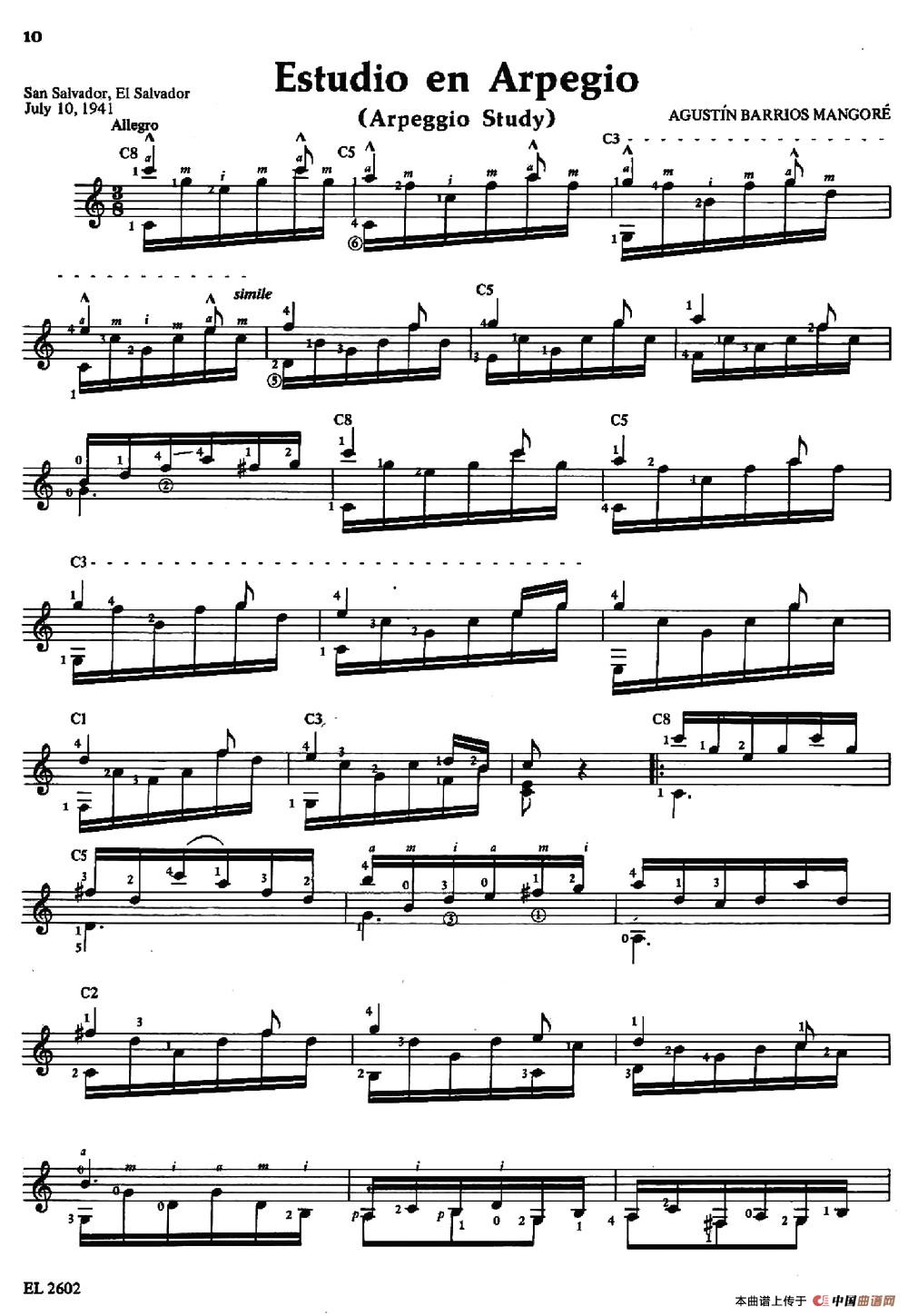 Estudio en Arpegio（古典吉他）：011.jpg