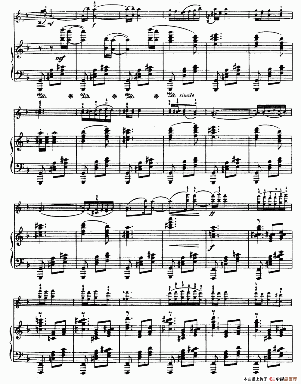 小夜曲（为著名小提琴家克莱斯勒而作）(1)小夜曲（为著名小提琴家克莱斯勒而作）6.gif
