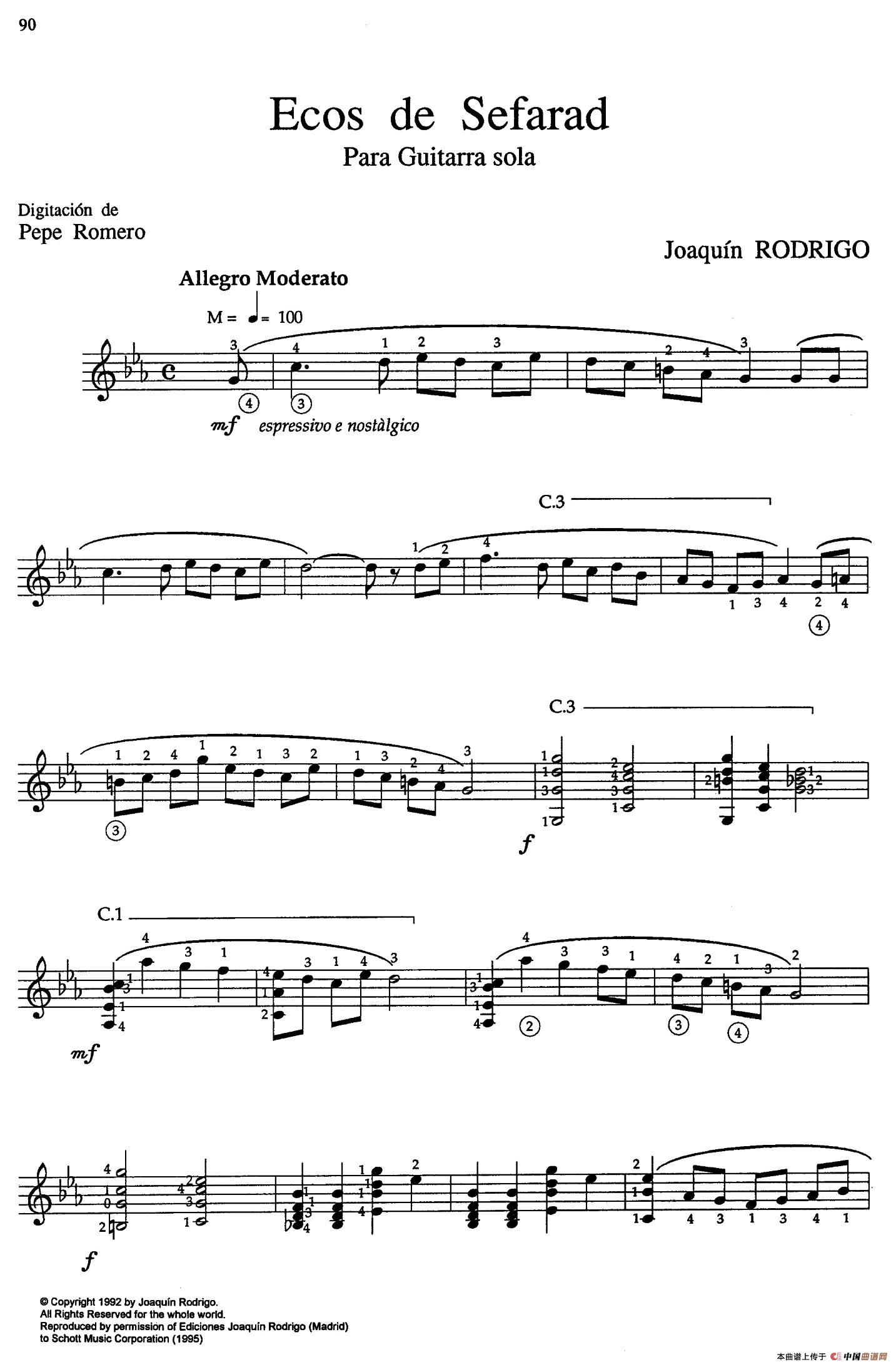 Joaquin Rodrigo Music for Guitar（罗德里戈吉他音乐P90-94（古典吉他）：090.jpg