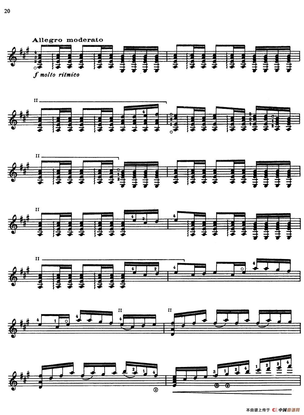 Joaquin Rodrigo Music for Guitar（罗德里戈吉他音乐P12-21）（古典吉他）：020.jpg