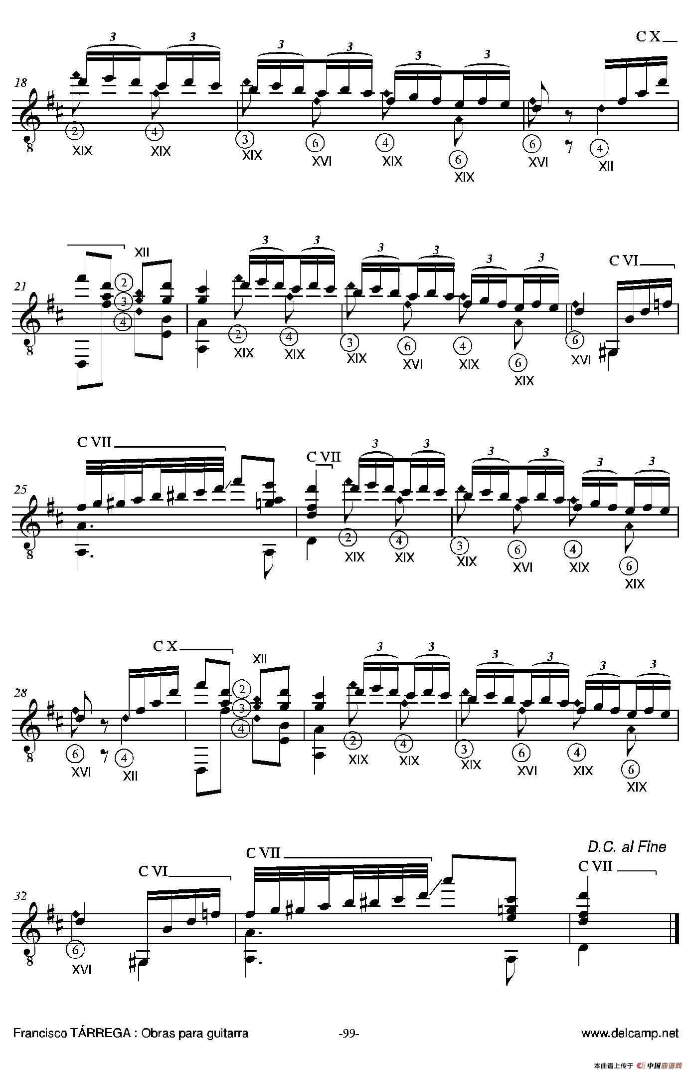 《塔雷加作品全集》第6部分（古典吉他）：101.jpg