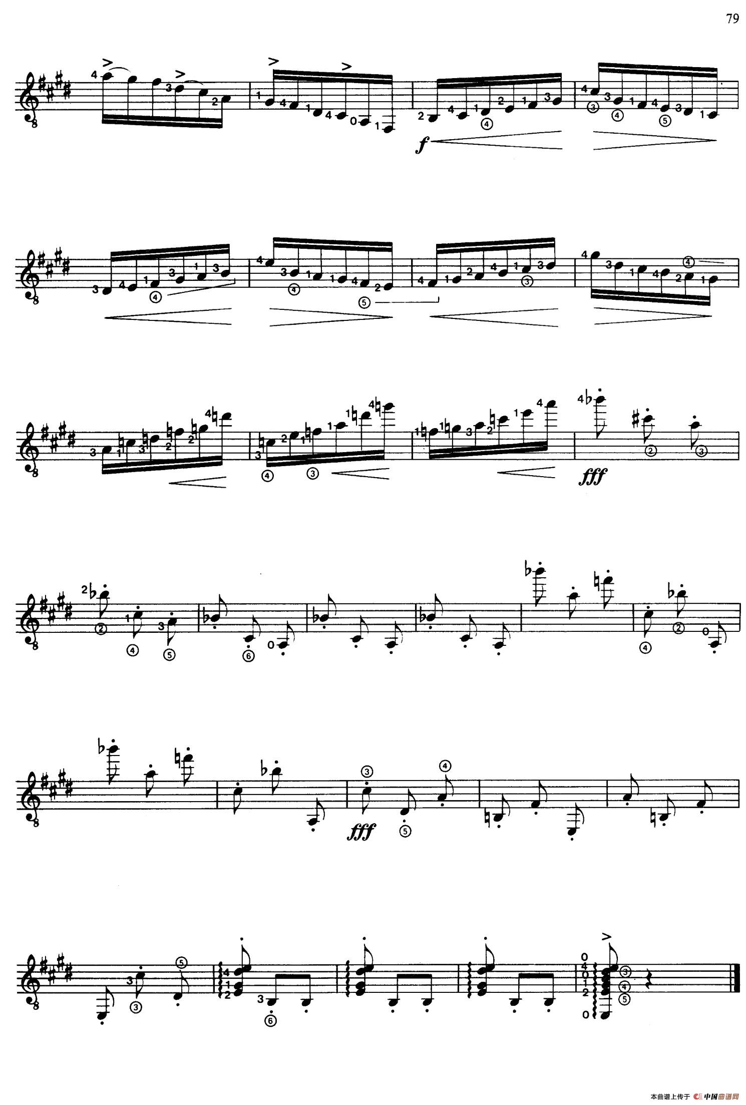 Joaquin Rodrigo Music for Guitar（罗德里戈吉他音乐P69-79（古典吉他）：079.jpg