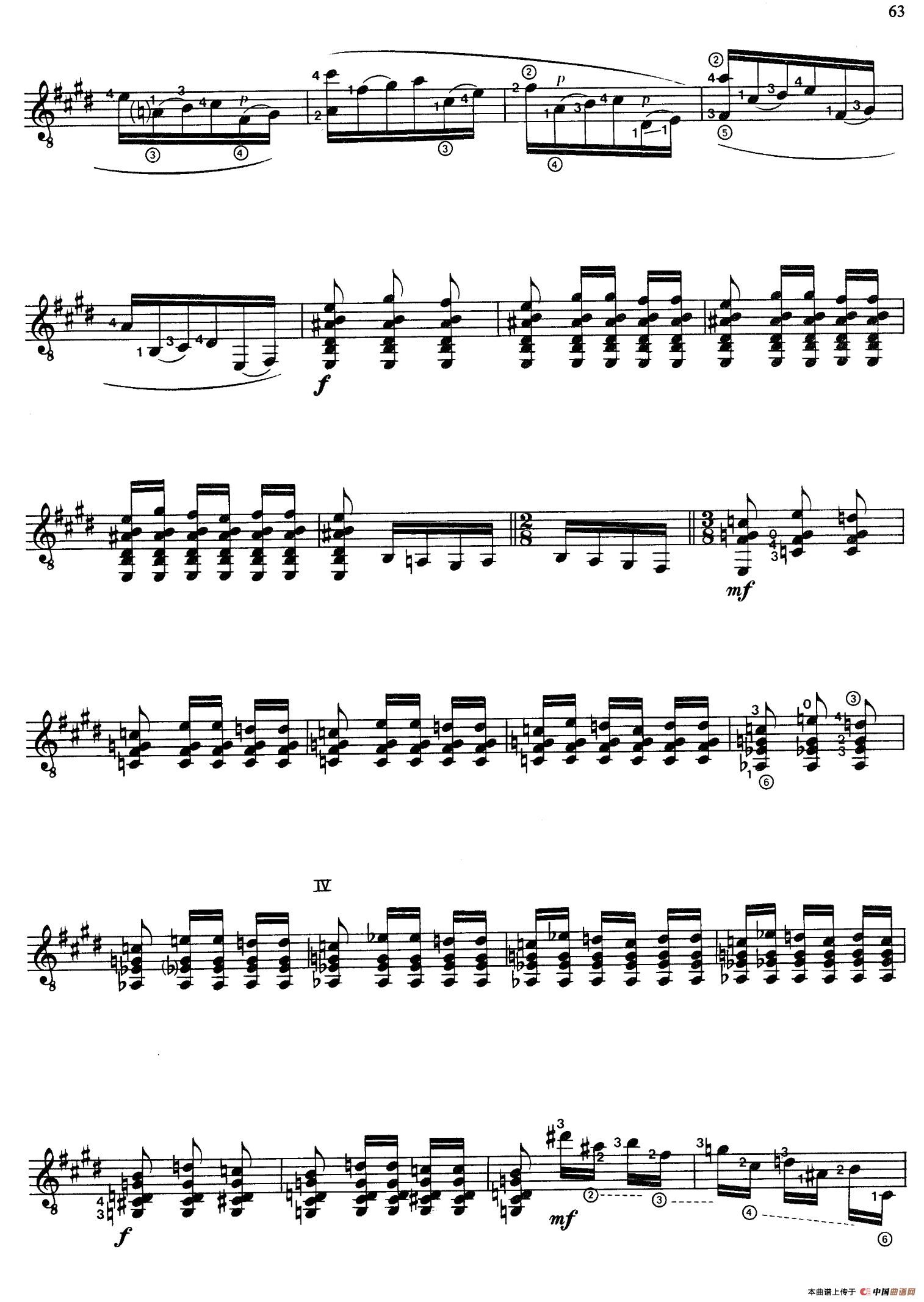 Joaquin Rodrigo Music for Guitar（罗德里戈吉他音乐P61-68）（古典吉他）：063.jpg