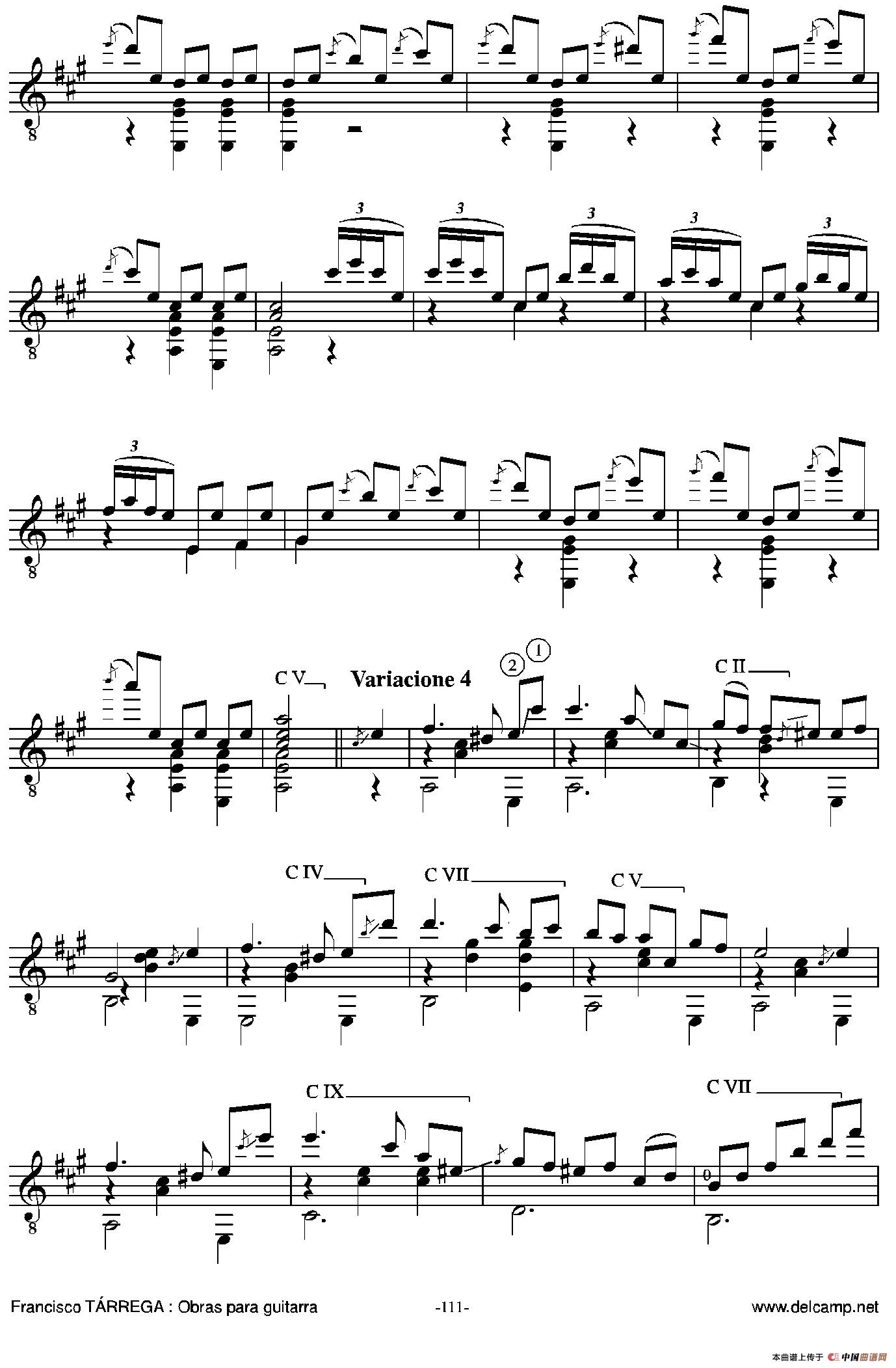 《塔雷加作品全集》第6部分（古典吉他）：113.jpg