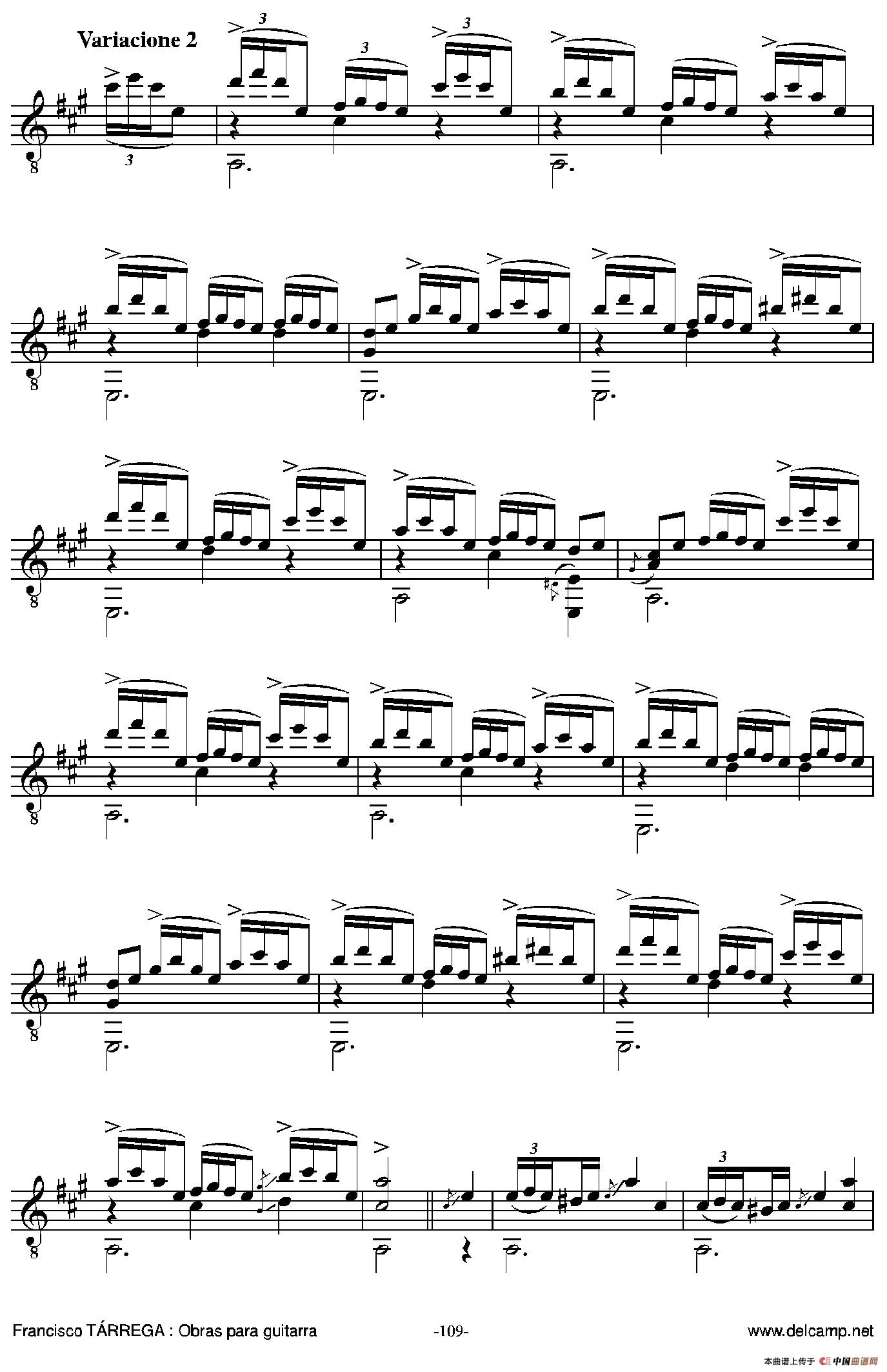 《塔雷加作品全集》第6部分（古典吉他）：111.jpg