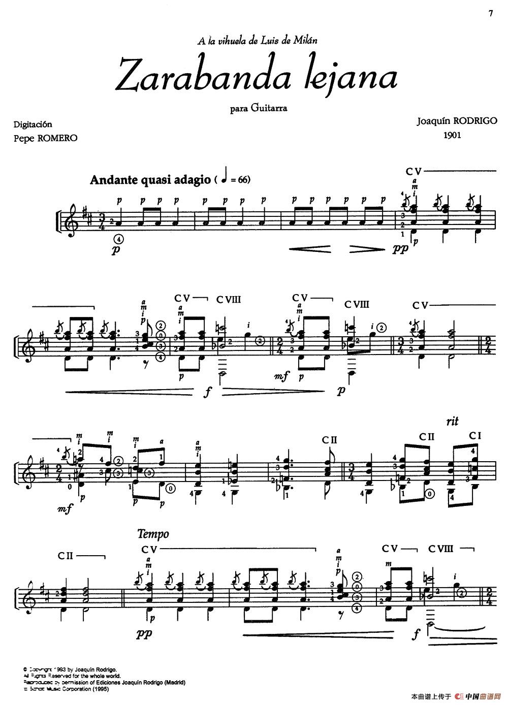 Joaquin Rodrigo Music for Guitar(罗德里戈吉他音乐P7-11)(古典吉他):007.jpg