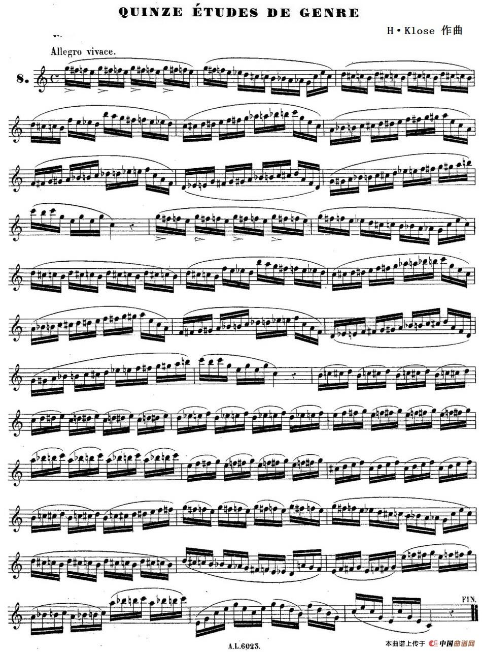 H·Klose练习曲（Quinze etudes de genre—8）(1)HKlose二重奏练习曲_页面_47_缩小大小-.jpg