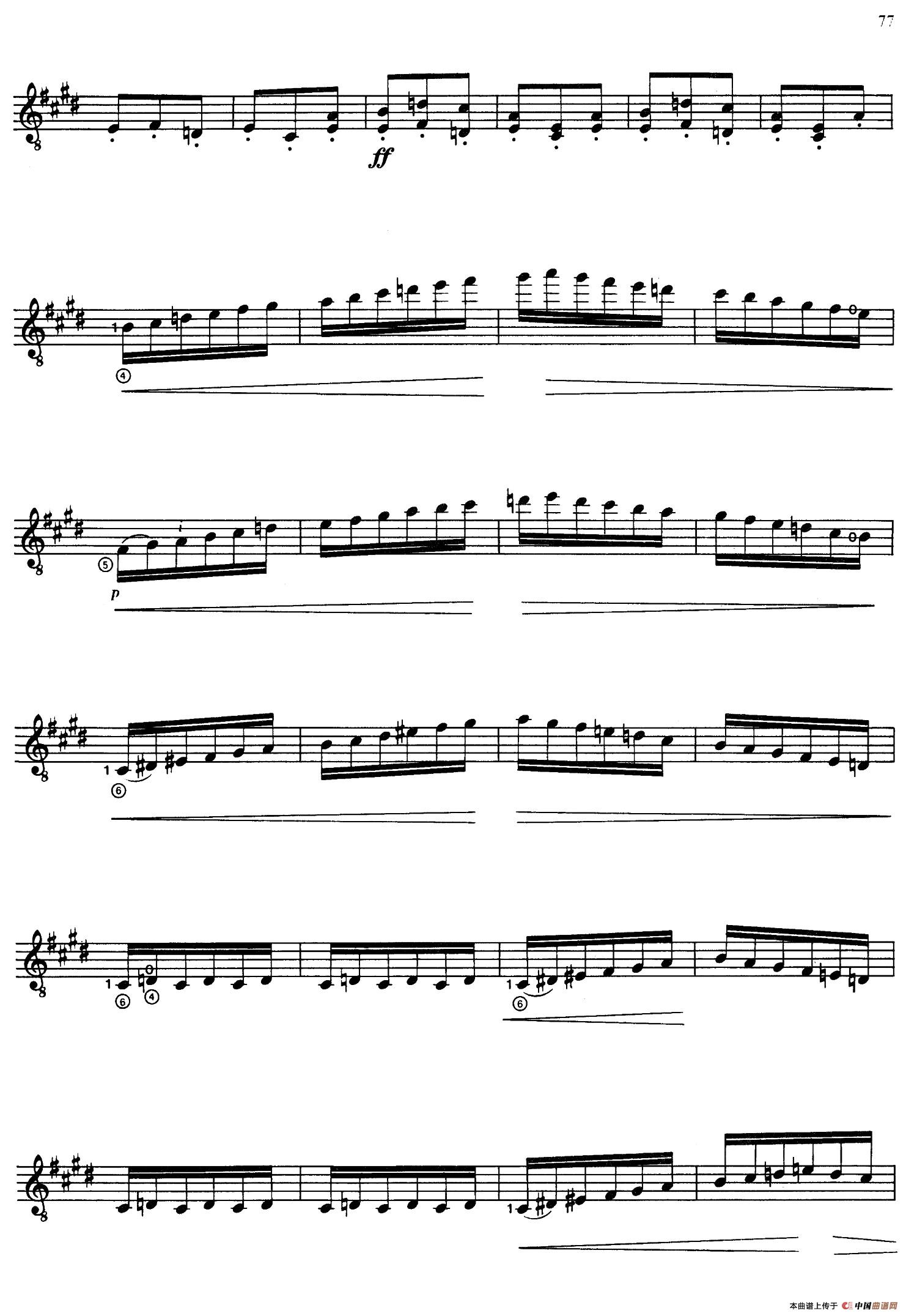 Joaquin Rodrigo Music for Guitar（罗德里戈吉他音乐P69-79（古典吉他）：077.jpg