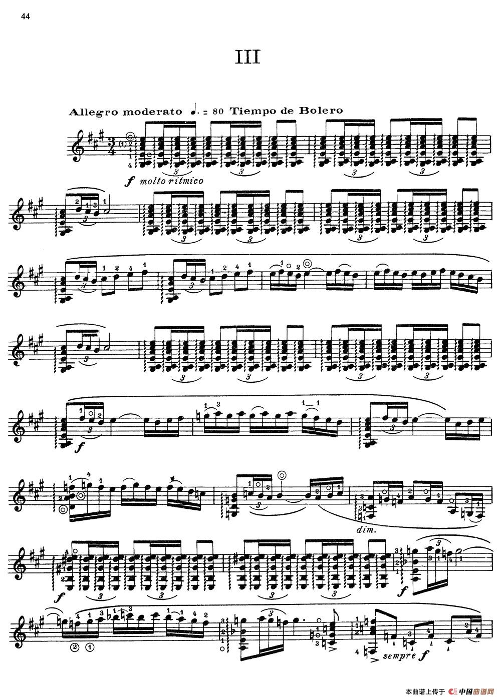 Joaquin Rodrigo Music for Guitar（罗德里戈吉他音乐P38-46）（古典吉他）：044.jpg