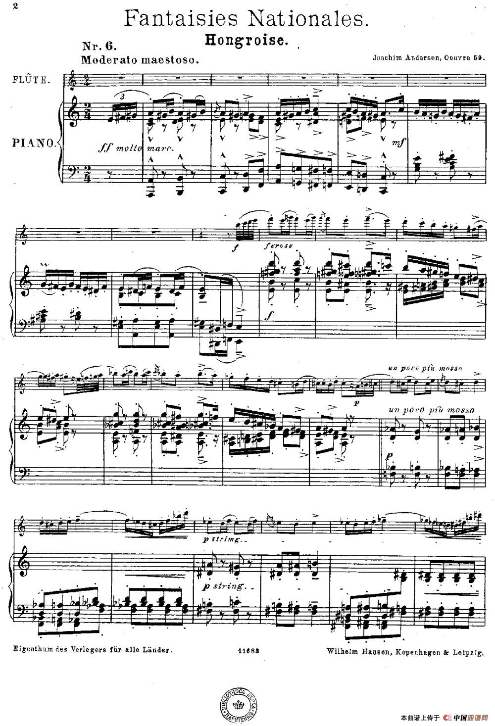 Fantaisies nationales. Hongrois.（Op.59 No.6）（长笛+钢琴伴奏）(1)图片2.jpg